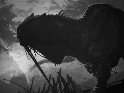 DrawDinovember day 15 Giganotosaurus by Tapwing on DeviantArt Scary Dinosaur, Prehistoric Animals Dinosaurs, Dinosaur Sketch, Dinosaur Drawing, Dinosaur Pictures, Dinosaur Illustration, Jurassic World Dinosaurs, Ancient Animals, Prehistoric Art