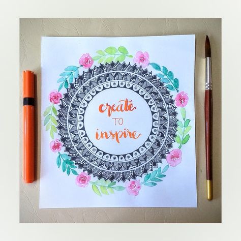 Floral mandala Easy Canvas, Mandala Art Lesson, Easy Canvas Art, Floral Mandala, Mandala Coloring Pages, Art Lesson, Mandala Coloring, Mandala Art, Art Lessons