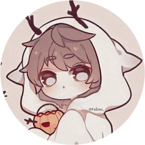 Cute Halloween Pfp, Halloween Profile, Halloween Profile Pics, Cute Chibi Couple, Halloween Pfp, Pumpkin Drawing, Chibi Couple, Cute Pfp, Anime Halloween