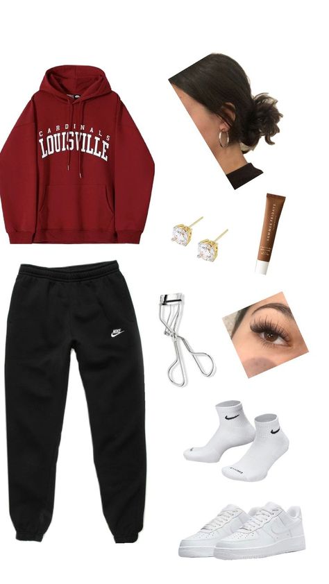 School fit Easy Fits To Recreate For School, School Outfit Inspo Dress Code, Places To Get Cheap Clothes, Basic Sporty Outfits, Outfits With Navy Blue Sweatpants, Calm Outfit Ideas, Cold School Fits, Cute Fits For School Fall, Fits For Middle School