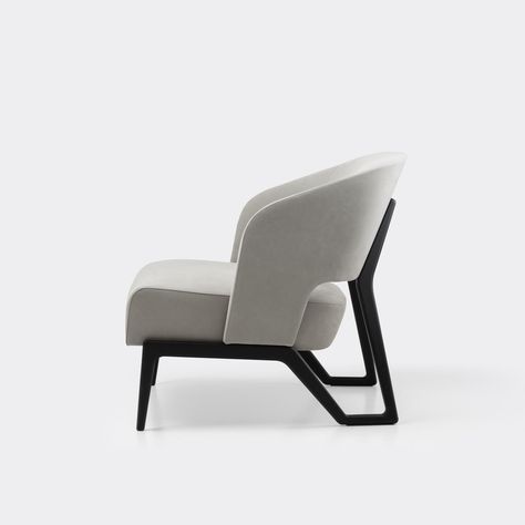 Holly Hunt, Lounge Armchair, Wishbone Chair, Arm Chair, Sofa Chair, Furniture Chair, Modern Luxury, Lounge Chair, Lounge