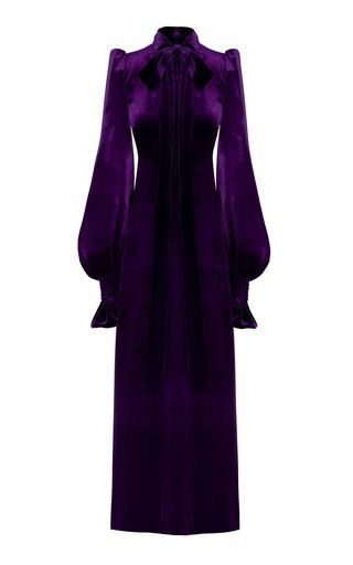 Women's Designer Dresses | Moda Operandi The Fortune Teller, Vampire Fashion, Vampire's Wife, The Vampires Wife, Women Dress Collection, Purple Maxi Dress, Velvet Maxi, Fantasy Gowns, Fortune Teller