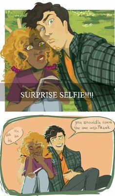 Hazel and Percy Percy And Hazel, Zio Rick, Rick Riordan Series, Hazel Levesque, Pjo Hoo, Jason Grace, Percy Jackson Fan Art, Percy Jackson Characters, Percy Jackson Memes