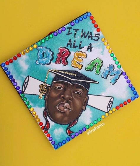 Rappers Graduation Cap, Rapper Graduation Cap Decoration, Graduation Cap Designs Rappers, Rapper Graduation Cap, Funny Graduation Cap Decoration, Funny Grad Cap Ideas, Dental Graduation, Project Graduation, Senior 25