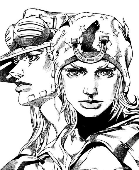 Opm Manga, Steel Ball Run, Jojo Jojo, Jojo's Adventure, Jojo Parts, Ball Run, Adventure Art, Jojo's Bizarre Adventure Anime, Jotaro Kujo