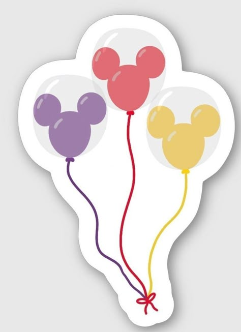 Disney Stickers Printables, Disney Stickers, Preppy Stickers, Homemade Stickers, Mickey Balloons, Cocoppa Wallpaper, Disney Patches, Bubble Stickers, Disney Sticker