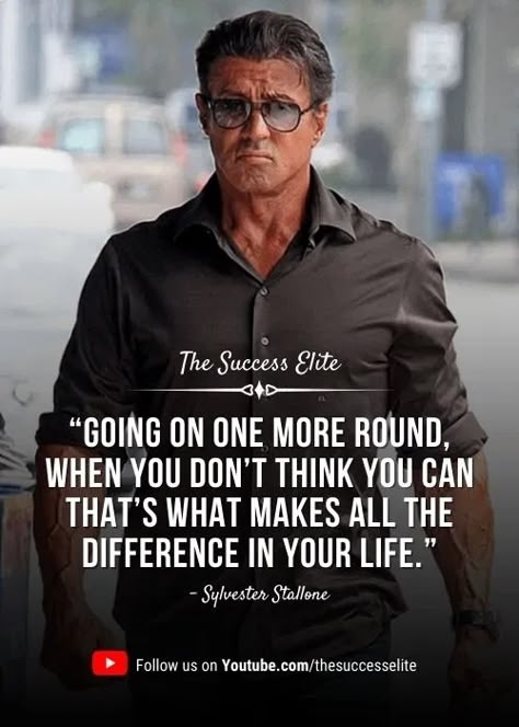 Top 35 Inspiring Sylvester Stallone Quotes To Never Give Up | Sylvester Stallone Quotes, Soul Messages, Life Choices Quotes, Appreciation Quotes, Career Quotes, Gym Quote, Warrior Quotes, Celebration Quotes, Sylvester Stallone