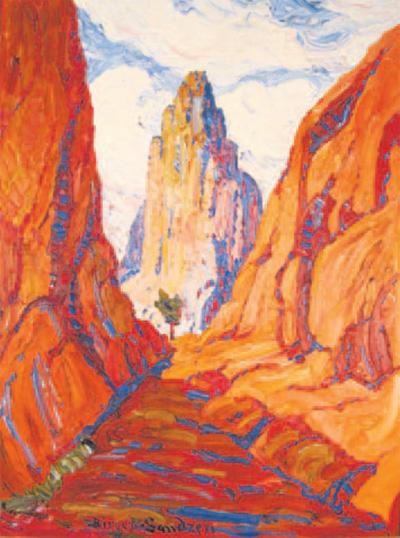 New appreciation for Birger Sandzen’s singular Colorado landscapes – The Denver Post Birger Sandzen, Garden Of The Gods Colorado, American Impressionism, Oil Painting For Beginners, Colorado Landscape, Colorado Artists, Garden Of The Gods, Post Impressionism, Art Academy