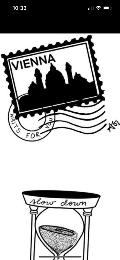 Vienna Postcard Tattoo, Vienna Stamp Tattoo, Vienna Tattoo, Arm Tats, Passport Stamps, Card Tattoo, Piercing Ideas, Tat Ideas, Ink Ideas