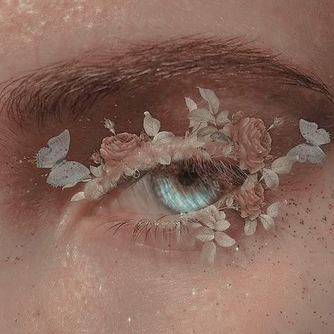 An Eye, Makeup Products, White Flowers, Butterflies, The Story, Makeup, Flowers, White, Make Up