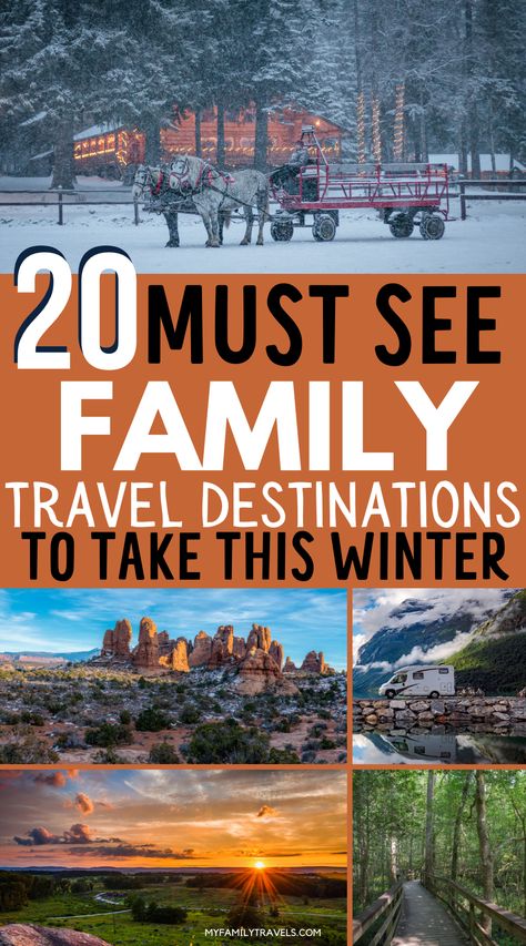 Family Weekend Getaway Ideas, Winter Family Vacations, 2023 Vacation, Weekend Family Getaways, Winter Getaways, Travel International, Long Weekend Trips, Winter Family Photos, Winter Travel Destinations