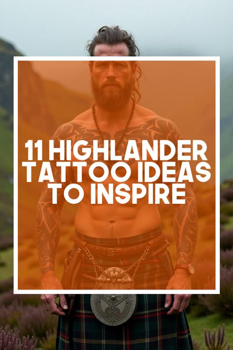 Did you know that Highlander tattoos blend epic symbolism with fierce artistry? Explore jaw-dropping designs, from iconic swords to Scottish clan inspiration. Whether you're into bold sleeve ideas or minimalist ink, these tattoos are a timeless declaration of strength. Don't miss these 11 stunning photos to find your next tattoo obsession! Highlander Tattoo, Iconic Swords, Clan Symbols, Celtic Culture, Warrior Spirit, Sleeves Ideas, Sleeve Ideas, Scottish Clans, Next Tattoo