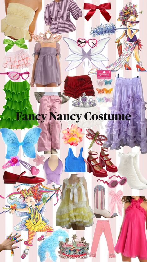 Fancy Nancy Costume, Red Head Halloween Costumes, Cartoon Halloween Costumes, Twin Costumes, Classy Halloween Costumes, Pretty Halloween Costumes, Holloween Costume, Halloween Party Outfits, Halloween Costumes Friends