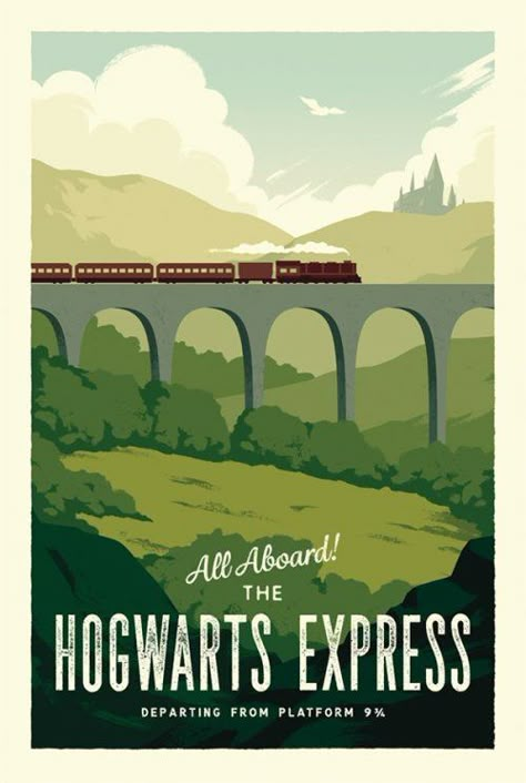 travel posters | Tumblr Harry Potter Travel Poster, Poster Harry Potter, Harry Potter Travel, Harry Potter Poster, Harry Potter Illustrations, Buku Harry Potter, Harry Potter Artwork, Images Harry Potter, Harry Potter Drawings