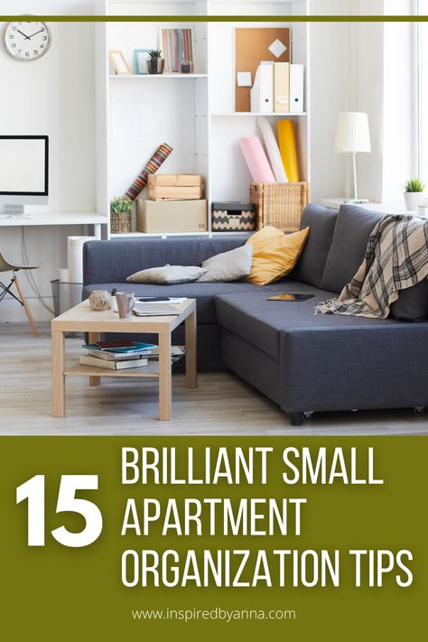 Organize Studio Apartment, Small Apartment Organization Ideas, Small Apartment Storage Ideas, Apartment Storage Ideas, Apartment Organization Ideas, Organized Apartment, Apartment Decorating Hacks, Small Apartment Organization, Small Apartment Storage