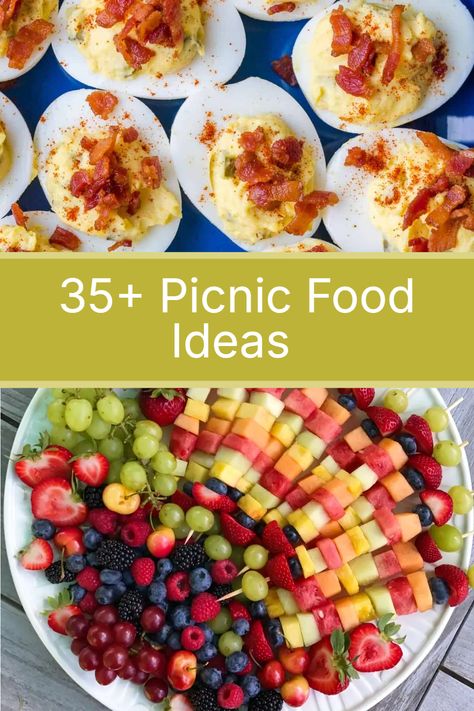 Take your picnic to the next level with these 35+ picnic food ideas! 🥪 From gourmet sandwiches to fresh fruit platters and homemade dips, these recipes will make your outdoor meal extra special. Perfect for family outings, romantic dates, or a fun day at the park. Pack your favorites and get ready for a picnic filled with flavor! 🍓 Planning A Picnic, Picnic Food Ideas, Homemade Dips, Fruit Platters, Gourmet Sandwiches, Refreshing Beverages, Savory Bites, Delicious Appetizers, Day At The Park