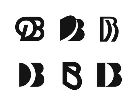 DB Monograms by Kakha Kakhadzen on Dribbble Logomark Design, Db Logo, City Life Photography, Branding Design Studio, Typo Logo, Corporate Identity Design, Monogram Logo Design, Logo Project, Professional Logo Design