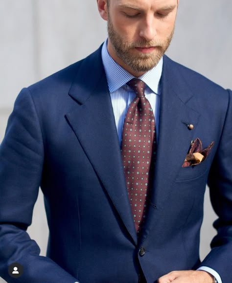 Andreas Weinas, Men Suits Blue, Classic Suits, Gentleman's Club, Suit Combinations, Blazer Outfits Men, Blue Suit Men, Blue Suits, Designer Suits For Men