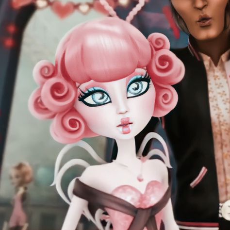 Cupid Moodboard, Cupid Monster High Icon, C A Cupid Aesthetic, Monster High Ca Cupid, Ca Cupid Monster High, Cupid Mh, Cupid Pfp, C A Cupid Monster High, Cupid Icon