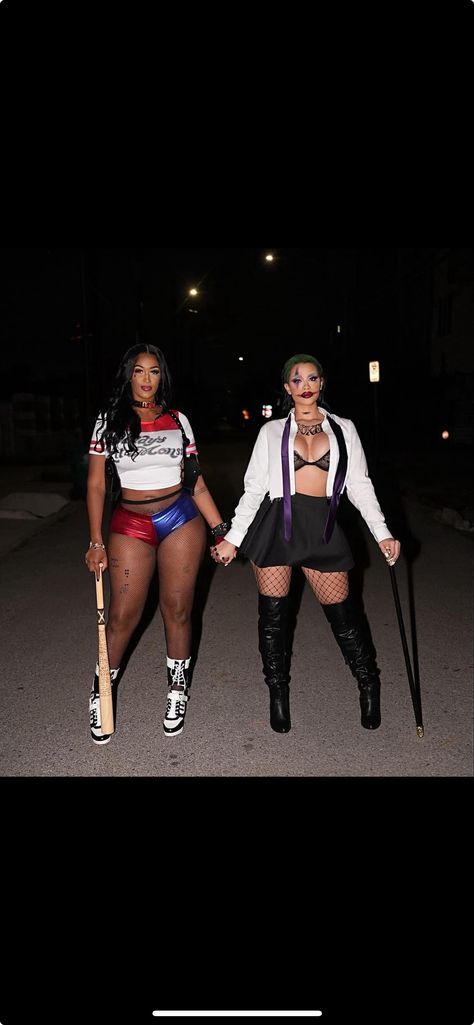 Matching Costumes Black People, Halloween Custom Black Women, Halloween Costumes Women Black Women, Best Friend Halloween Costumes Black, Easy Baddie Halloween Costumes, Halloween Inspo Black Women, Cowgirl Halloween Costumes Black Women, Holloween Costume Ideas Black Women Duo, Sister Customes Ideas