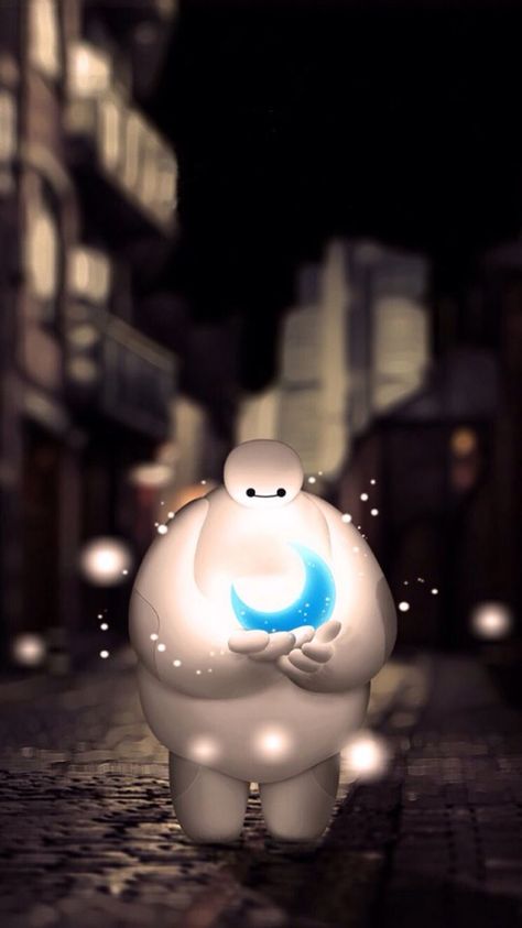 Baymax Wallpaper, Holding Moon, Wallpaper Movies, Baymax, Iphone 8, Free Download, Moon, Wallpapers, Iphone