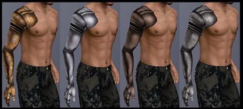 Sleek modern, Homemade steampunk, Half-arm prosthesis and Acid attack robotic skin! Ts4 Prosthetic Cc, Sims 4 Prosthetic Arm, Sims Robot Cc, Sims 4 Cc Prosthetic Arm, Sims 4 Prosthetic, Sims 4 Cc Prosthetic, Sims 4 Prosthetic Cc, Sims 4 Armor, Reaper Armor