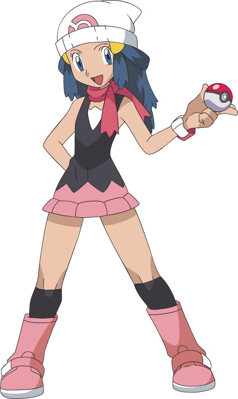 Dawn Pokemon Trainer Cosplay, Pokemon Trainer Costume, Brock Pokemon, Sinnoh Region, Dawn Pokemon, Cosplay Pokemon, Pokemon Dawn, Ash And Dawn, Pokemon Wiki