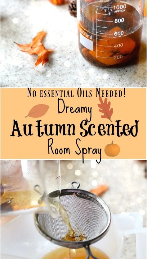 Chemistry Ideas, Diy Room Spray, Natural Room Spray, Autumn Diy, Autumn Room, Apples Cinnamon, Easy Fall Wreaths, Room Scents, Smell Goods