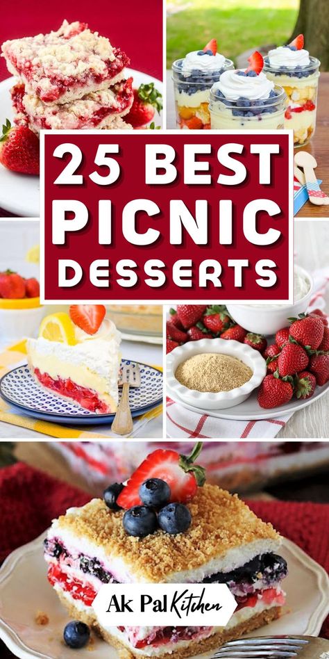 Looking for delicious picnic desserts to satisfy your sweet tooth? Check out these summer desserts. From easy no-bake desserts to fruit desserts, there’s something for everyone. Don’t forget to try the classic s’mores recipes for that perfect campfire desserts experience. And if you’re feeling adventurous, explore grilled desserts that will elevate your picnic experience. Treat yourself to these delightful camping desserts and make your outdoor gathering memorable with these picnic recipes. Summer Picnic Desserts, Best Picnic Food, Crumble Cookie Recipe, Picnic Desserts, Alfredo Sauce Recipe Homemade, Campfire Desserts, Bbq Desserts, Grilled Desserts, Camping Desserts