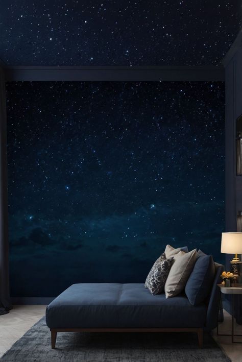 Indulge in night sky elegance by infusing dark blue hues into your space. Discover how interior designers enhance walls with this captivating color for a touch of sophistication.
#ad  


#home
#wallpaint2024
 #color2024
 #DIYpainting
 ##DIYhomedecor
 #Fixhome Dark Blue Wall Paint, Light Stained Wood, Staining Wood Floors, Black Accent Wall, Two Tone Walls, Light Colored Furniture, Accent Wall Colors, Dark Blue Walls, Neutral Furniture