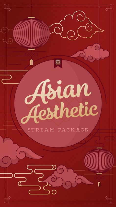 This Asian Aesthetic Twitch Stream Package includes everything you need to create a visually stunning stream, including overlays, alerts, intermission screens, panels for your about me section, and stinger transition! Whether you're a fan of anime, manga, or Japanese culture, this stream package has something for everyone. The designs are modern, sleek, and stylish, making your stream stand out from the rest. Red Asian Aesthetic, Aesthetic Animated, Animated Overlay, Stinger Transition, Asian Aesthetic, Twitch Stream, Colorful Aesthetic, Unique Layout, Japanese Aesthetic