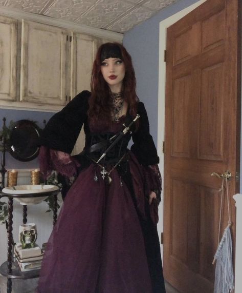 Purple Pirate Outfit, Purple Pirate, Jrwi Riptide, Red Witch, Witch Cosplay, Pirate Outfit, Curse Of Strahd, Witch Costume, From Instagram