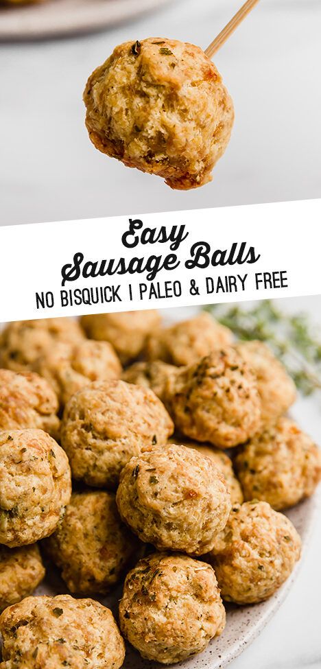 Dairy Free Keto Appetizers, Healthy Sausage Balls, Paleo Appetizers For Party, Sausage Balls Gluten Free, Gf Sausage Balls, Paleo Holiday Appetizers, Dairy Free Sausage Balls, Paleo Sausage Recipes, Easy Paleo Appetizers