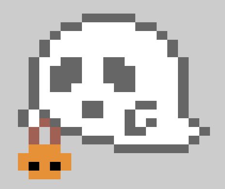 I wasnted to do a cute and easy one caue my last few ones were kinda difficult but feel free to use this for whatever you want just please dont say you made it because it still took time thank you:) Ghost Pixel Art, Perler Beads, My Last, Say You, Made It, Some Fun, Pixel Art, Ghost, Feel Free