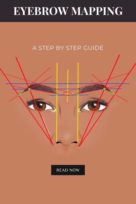 Follow these eyebrow mapping steps so you can learn how to shape and groom your brows right in the comfort of your home. Brow Shaping Tutorial, Perfect Eyebrows Tutorial, Eyebrow Mapping, Eyebrows Shaping, Eyebrows Tutorial, Brow Mapping, Draw Eyebrows, Eyebrow Trends, Eyebrows Microblading