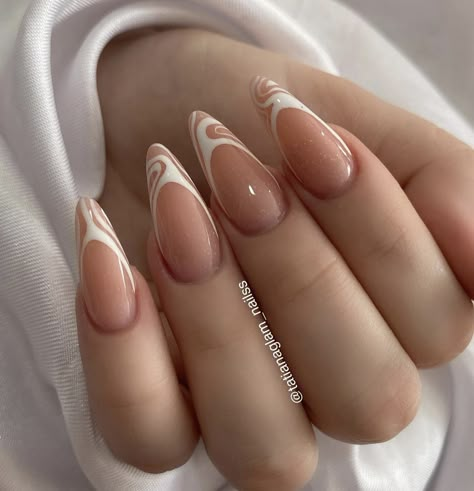 French Tip Nail Polish, Nail Inspiration Simple, Nail French Tip, Nude French Tip, Nails Clean Girl, Nail Polish White, Nail Nail Designs, Nail French, Wow Nails