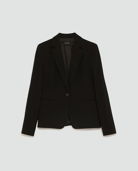 Image 7 of BASIC BLAZER from Zara Basic Blazer, Cold Weather Outfits, Office Fashion, Out Of Style, Pretty Outfits, Business Casual, Cold Weather, Cardigans, Going Out