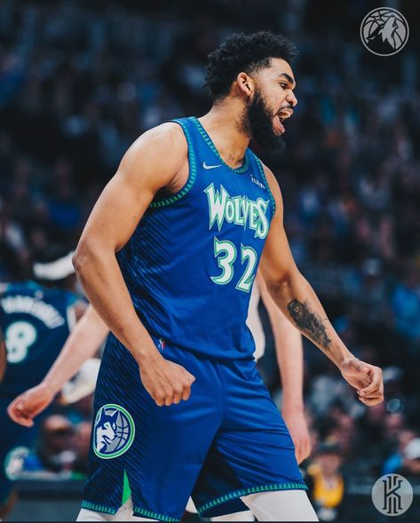 32 for Karl-Anthony Towns in wins against nuggets. Timber Wolves, Nba Superstars, Karl Anthony Towns, Basketball Highlights, All Nba Teams, Nba Pictures, Victoria Justice, Nba Players, Nba Basketball