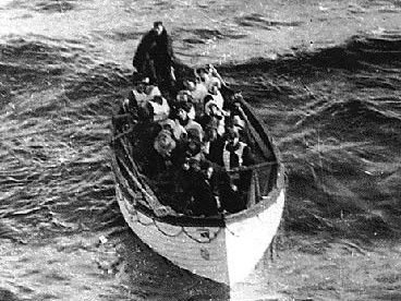 Survivors of the Titanic, photographed from the Carpathia. 100 years after the tragedy, we are taking a look back at the Titanic sinking, in an article by Jeff Nilsson entitled, "The Inevitable Tragedy of the Titanic." Titanic Real, Real Titanic, Titanic Sinking, Titanic History, Titanic Ship, The Titanic, Rms Titanic, Interesting History, Historical Pictures