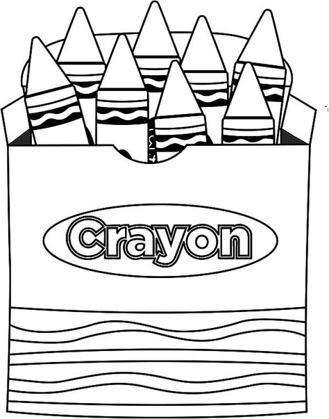 Lets Draw Picture Box Crayons Coloring Pages : Best Place to Color Crayon Coloring Page Free Printable, Crayola Crayon Template Free Printable, Crayons Activities For Preschool, Back To School Coloring Sheets Free Printables, Crayon Coloring Page, Crayon Template, Crayon Coloring, Crayola Box, Crayola Crayon Colors