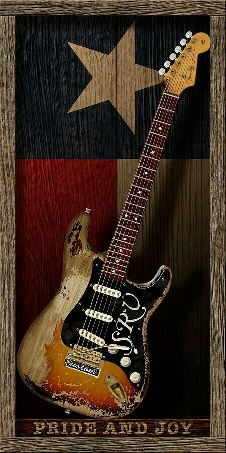 Fender Stevie Ray Vaughan sig, Stratocaster guitarg Srv Guitar, Steve Ray Vaughan, Arte Jazz, Stevie Ray Vaughn, Guitar Photos, Stratocaster Guitar, Ray Vaughan, Arte Van Gogh, Stevie Ray Vaughan