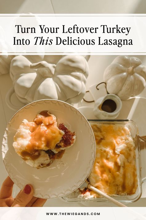 My favorite part about thanksgiving is the leftovers! This leftover turkey lasagna recipe is a must try! Click over for the full recipe! Turkey Lasagna Recipe, Leftover Lasagna, Turkey Lasagna, Thanksgiving Turkey Leftovers, Thanksgiving Leftovers, The Leftovers, Leftover Turkey, Lasagna Recipe, Culinary Recipes