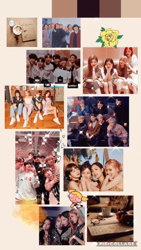 Bts Blackpink, Not Today, School Time, Forever Young, Great Friends, K Pop, Bts, Collage