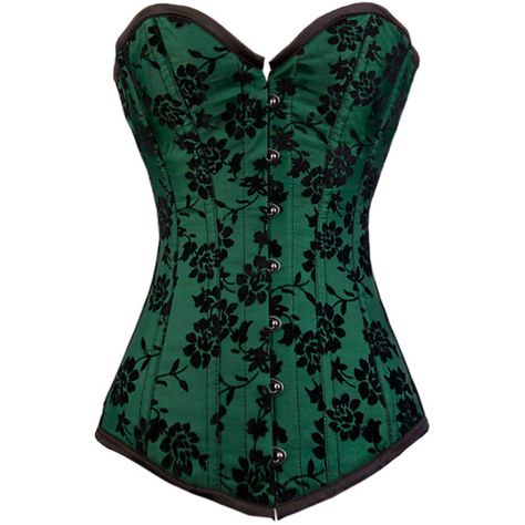 Product Image ❤ liked on Polyvore featuring tops, corsets, green, shirts, green top, corset tops, green corset top, corset shirt and green corset Sparkly Corset Top, Corsette Tops, Sparkly Corset, Tops Outfit, Purple Corset, Green Corset, Corset Shirt, Steel Boned Corsets, Corset Fashion