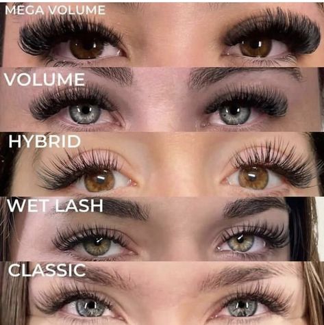 Classic Hybrid Lashes, Eye Lash Clusters, Lashes Tech, Lash Care Tips, Eyelash Extension Ideas, Eyelash Extensions Mapping, Lash Practice, Eyelashes Tips, Natural Looking Eyelash Extensions