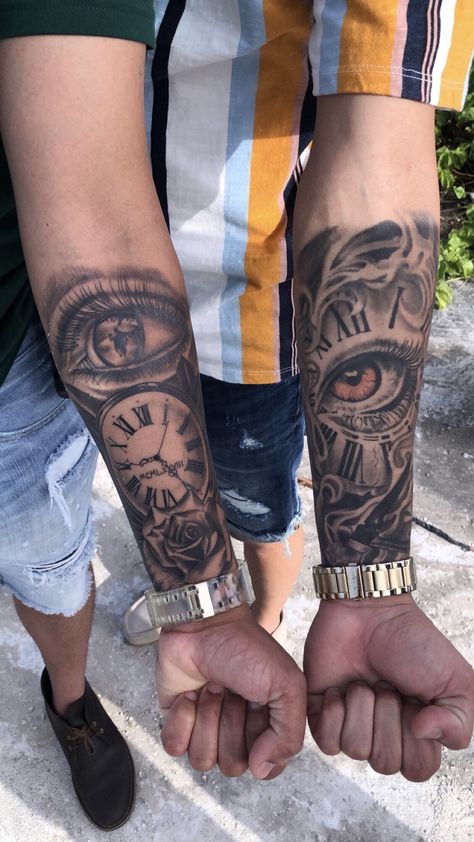 Forearm Tattoo Ideas Men, Inside Forearm Tattoo For Men, Manga Tattoo Hombre Ideas, Inside Forearm Tattoo Men Sleeve, Tattoo Hombre Brazo, Inside Forearm Tattoo, Inside Arm Tattoo Men, Inside Arm Tattoo, Time Piece Tattoo