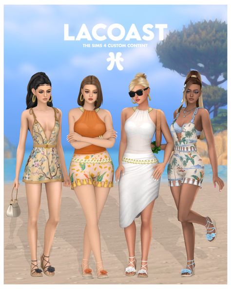 Sims 4 Coastal Cc Maxis Match, Elder Sims 4, Sims 4 Elder Cc, The Sims 4 Pack, Clothes Cc, Cc Sims4, The Sims 4 Packs, Sims 4 Mm Cc, Sims 4 Body Mods