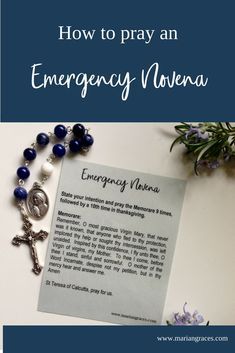 When Mother Teresa was facing a difficult situation, she would pray an 'Emergency Novena' - nine Memorares in petition, then a tenth in thanksgiving. This is also known as an express, or flying novena. Memorare: Remember, O most gracious Virgin Mary, that never was it known, that anyone who fled to thy protection, impl Mother Teresa Prayer, Memorare Prayer, Saint Faustina, St Michael Prayer, Catholic Prayers Daily, Catholic Beliefs, Prayer Journals, Novena Prayers, Everyday Prayers