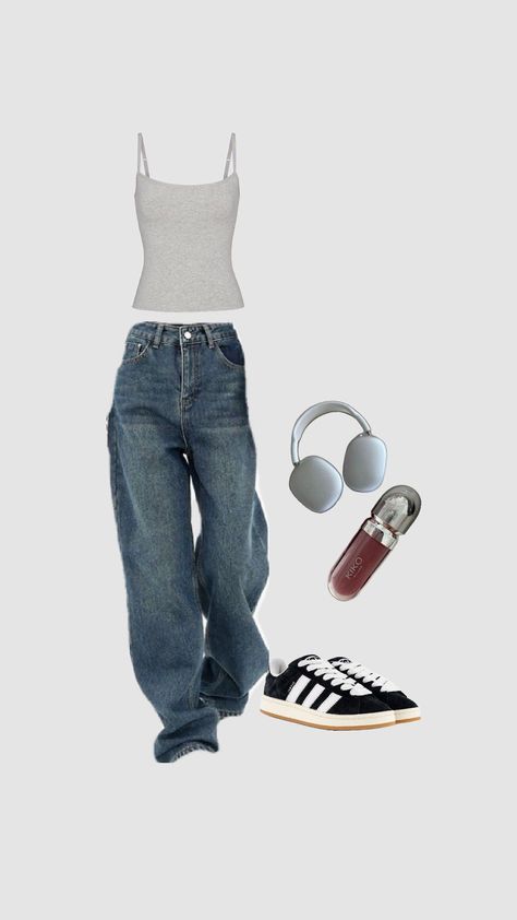 Simple Outfits For School, Uni Outfits, Trending Fashion Outfits, Cute Simple Outfits, Lookbook Outfits, Nike Outfits, School Outfits, Dream Wardrobe, Fitness Inspo