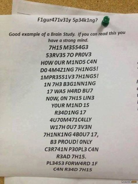 This message serves to prove how our minds can do amazing things impressive things in the beginning it was hard now on this line your mind is reading it automatically with out even thinking about it be proud only certain people can read this please forward if can read this Brain Study, Strong Mind, Mind Tricks, Human Brain, You're Awesome, What’s Going On, Riddles, Easy Peasy, Funny Texts